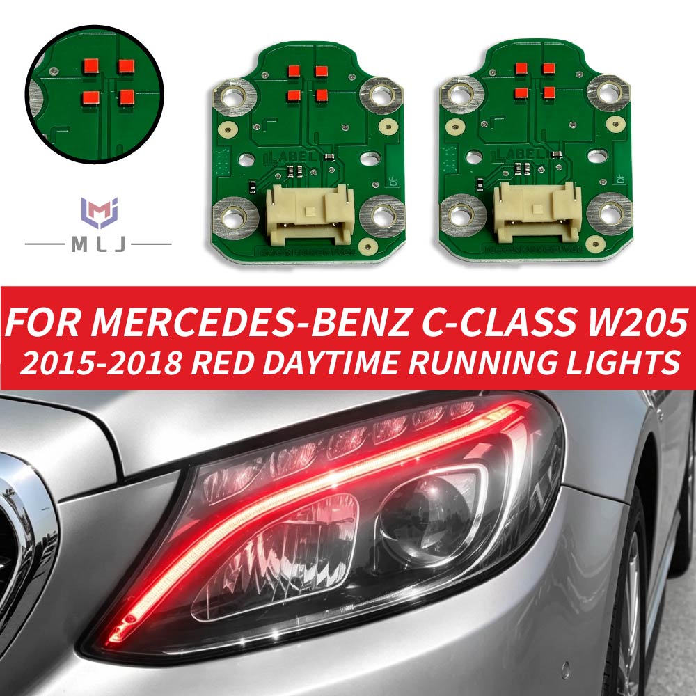 Running Headlamp - Para Mercedes Benz Clase C W205