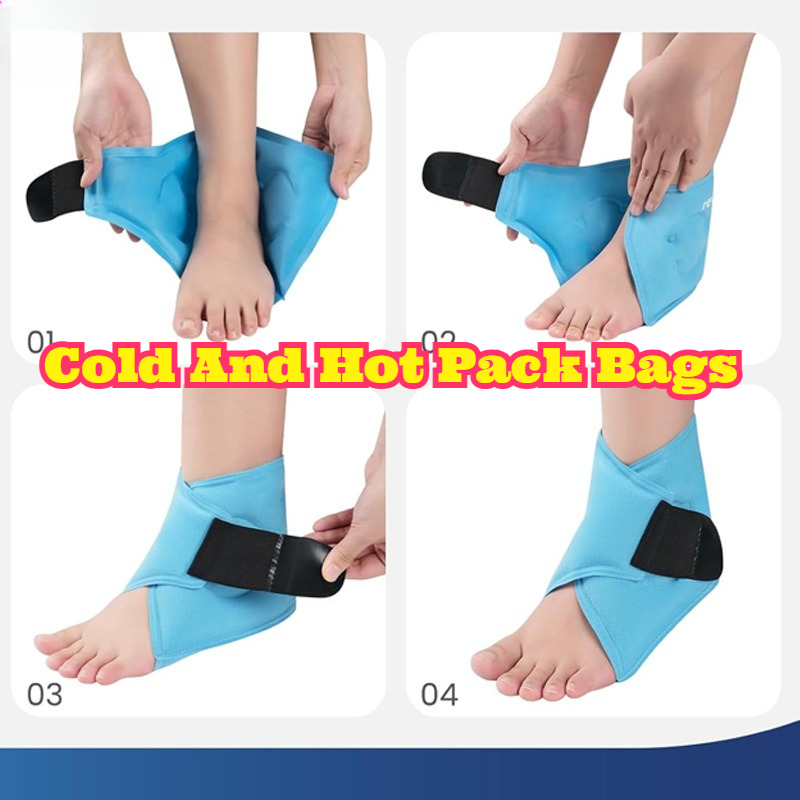 Ankle Brace - Compresa de Gel Suave para Tobillo,