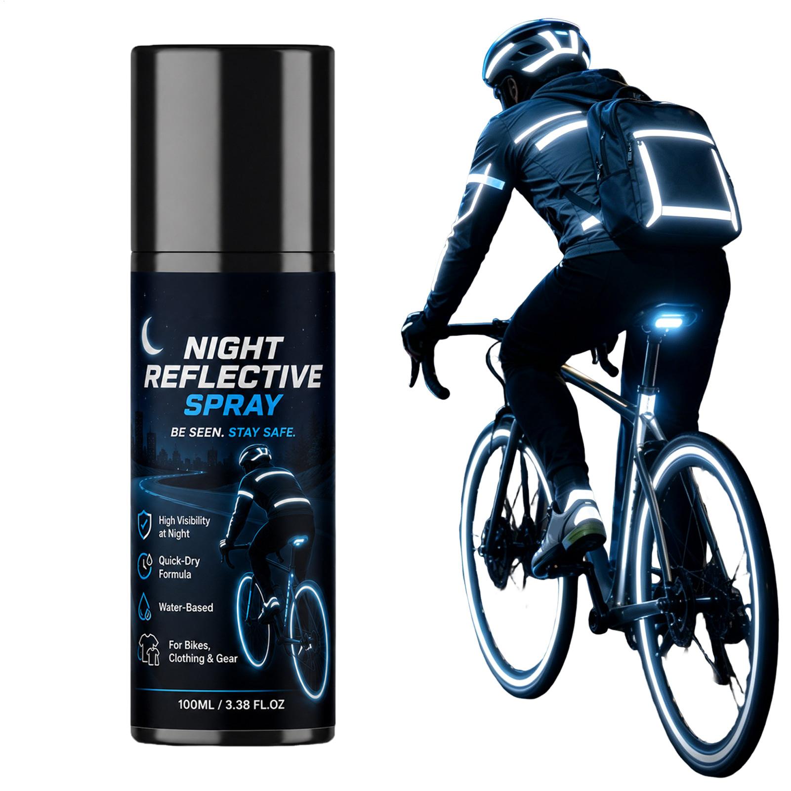 Spray reflectante nocturno de  - Running Visibility Gear reseña y precio