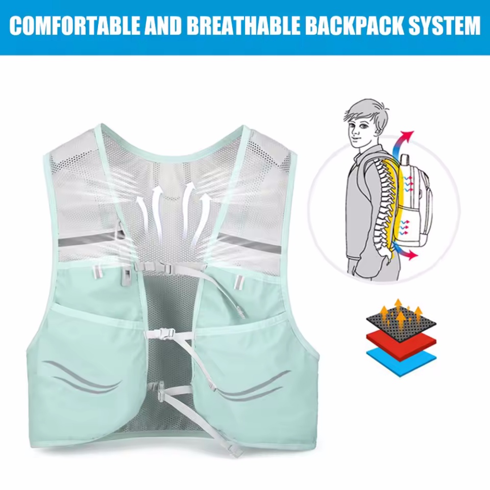 Chaleco reflectante para corre - Hydration Vest reseña y precio