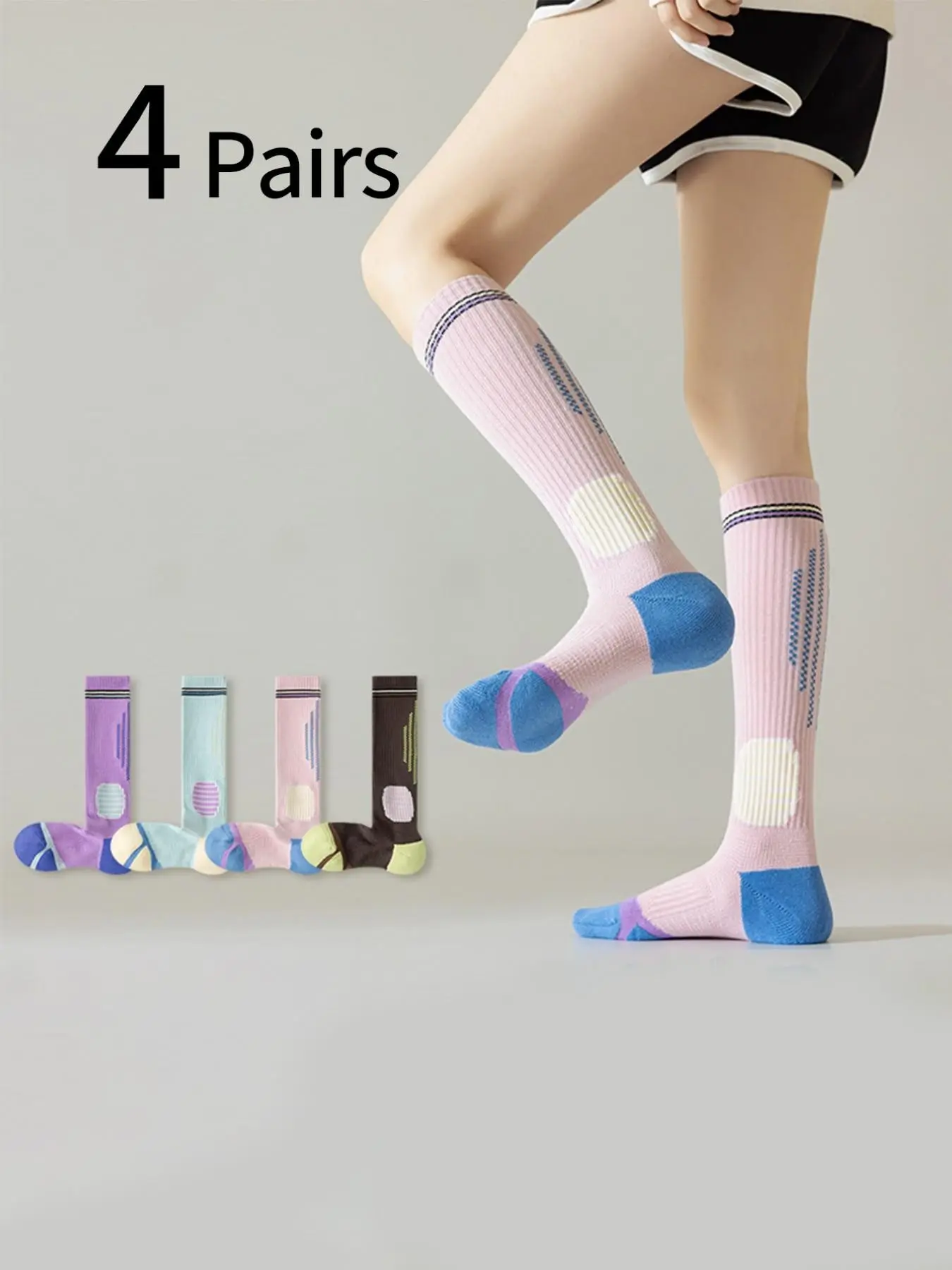 4 pares de calcetines deportiv - Sports Socks reseña y precio