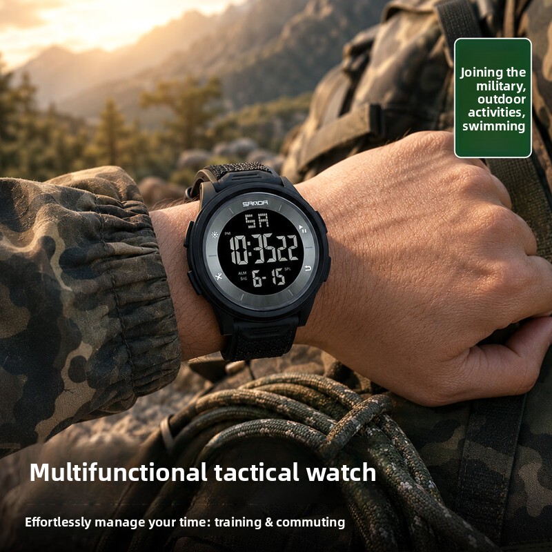 Reloj Digital Táctico Multifun - Running Watch reseña y precio