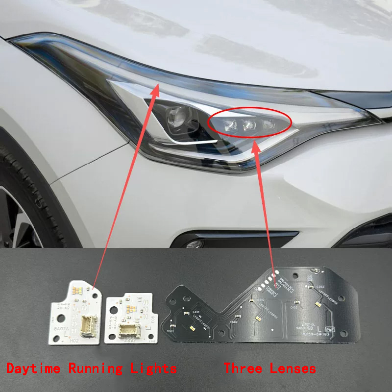 Para Toyota CHR 2021-2023 Luce - Running Headlamp reseña y precio