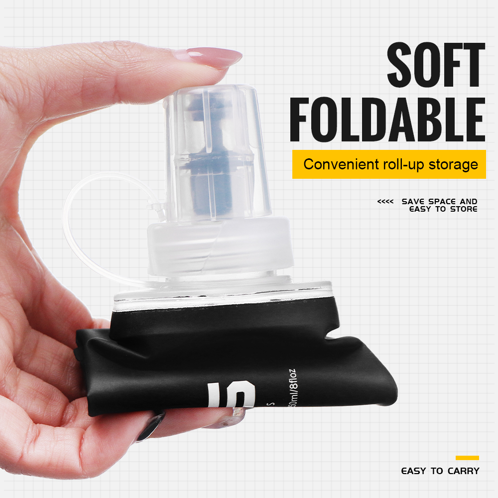 Botella Plegable WRELS de TPU  - Hydration Vest reseña y precio